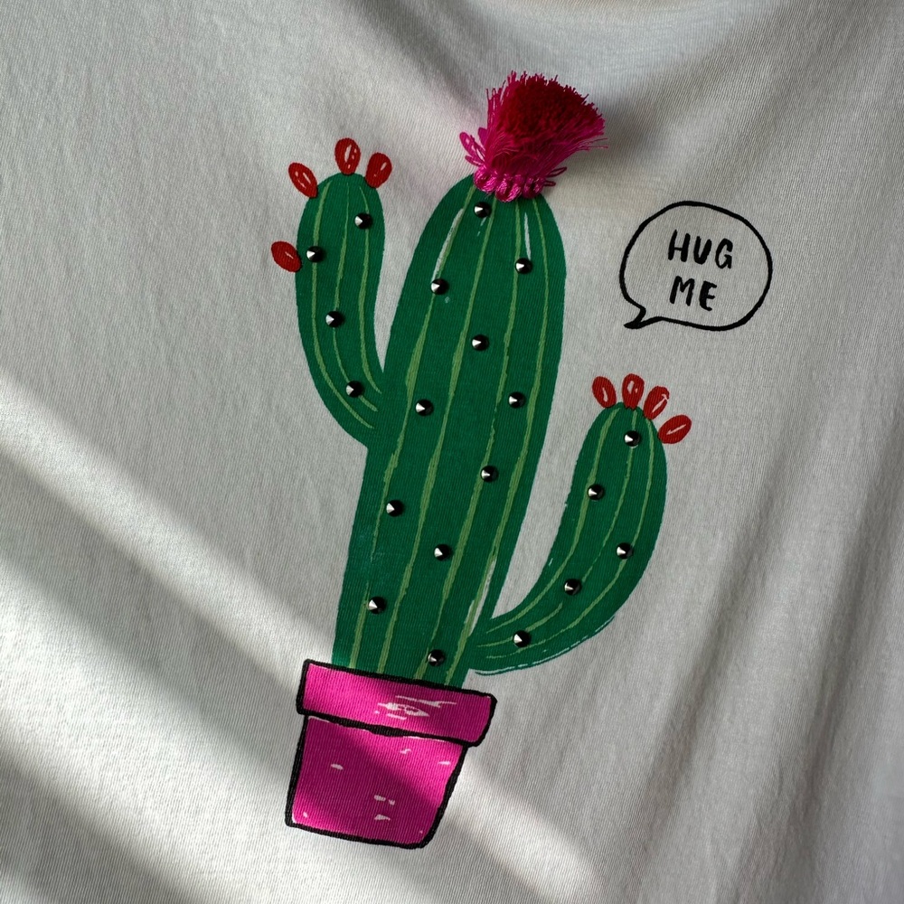 Kate Spade Hug Me embellished Tee